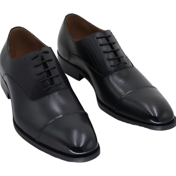 Vintage Foundry Co Men\'s Pence Cap Toe Dress Oxfords Black US 9 M